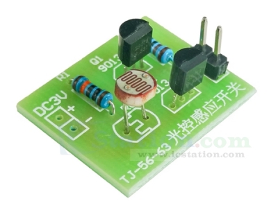 DIY Kit Light Control Photosensitive Sensor Switch for Beginners Learning Soldering